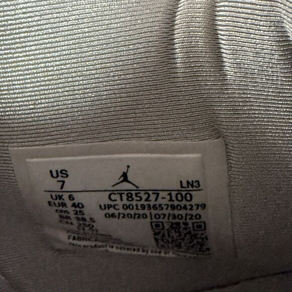 Nike Air Jordan Retro 4 White Oreo CT8527-100 US 7 / EUR 40 CLEAN FAST SHIPPING - Picture 10 of 11